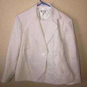 2 piece skirt and blazer (suit)